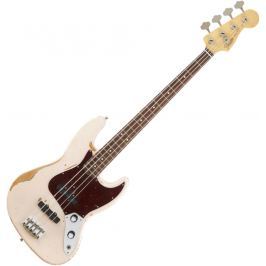 Fender Flea Jazz Bass, Rosewood Fingerboard, Roadworn Shell Pink
