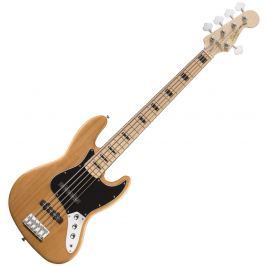 Fender Squier Vintage Modified Jazz Bass V 5 String Natural