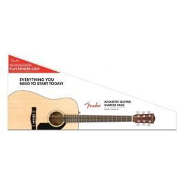 Fender CD-60S Dreadnought Pack, Natural