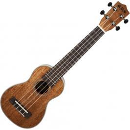 Kala Gloss Mahogany Soprano Long Neck Ukulele with Bag