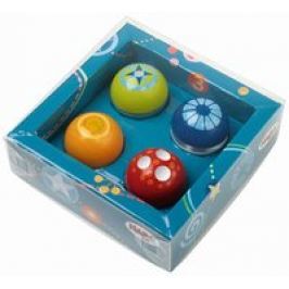 Bolas descubridores, juego de 4, Haba