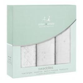 Arrullos Classic Metallic Swaddles aden+anais, conjunto de 3